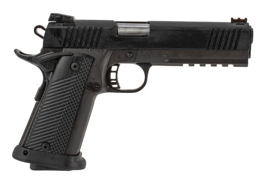 Rock Island M1911-A2 Tactical 9mm pistol features a 5 inch barrel